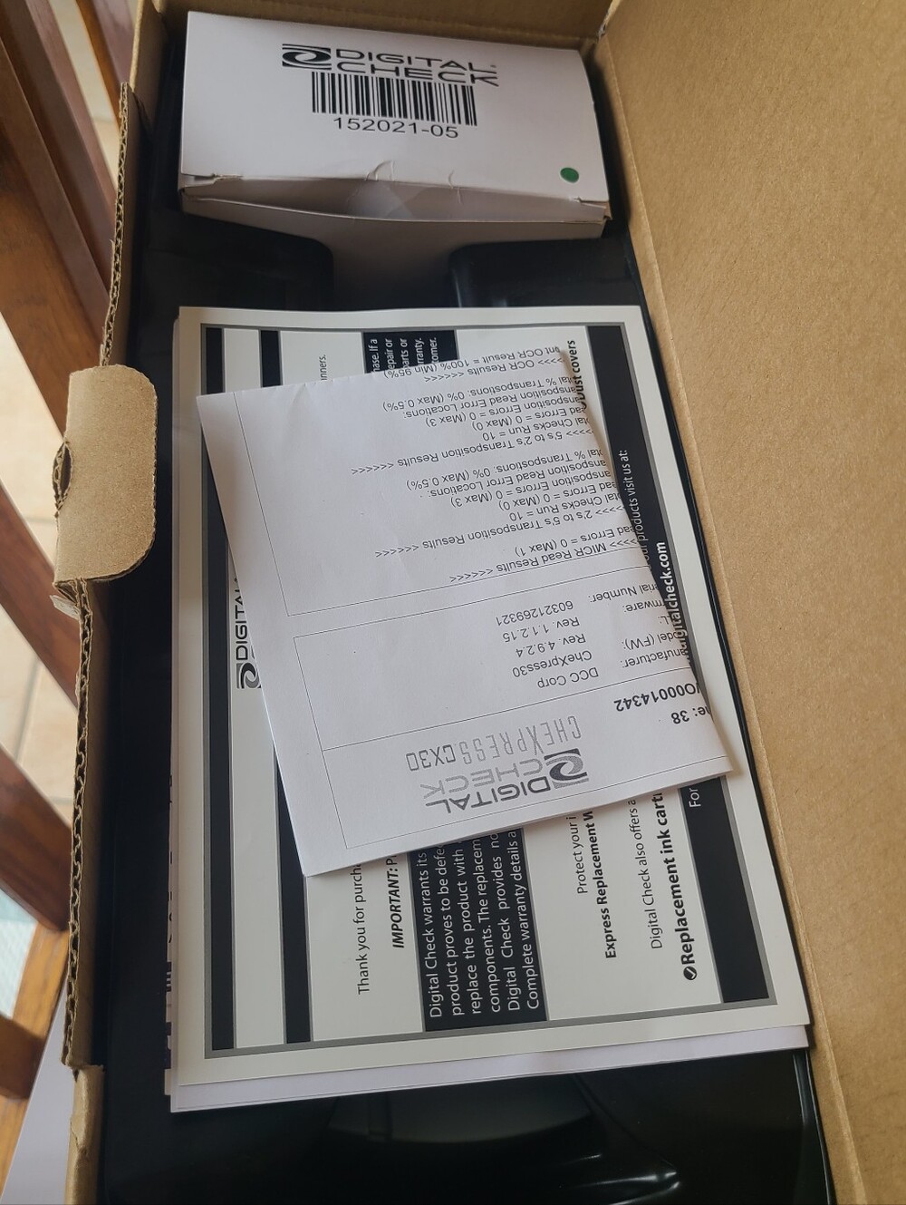 CheXpress 30 Compact Remote Digital Cheque Scanner - Picture 2 of 14